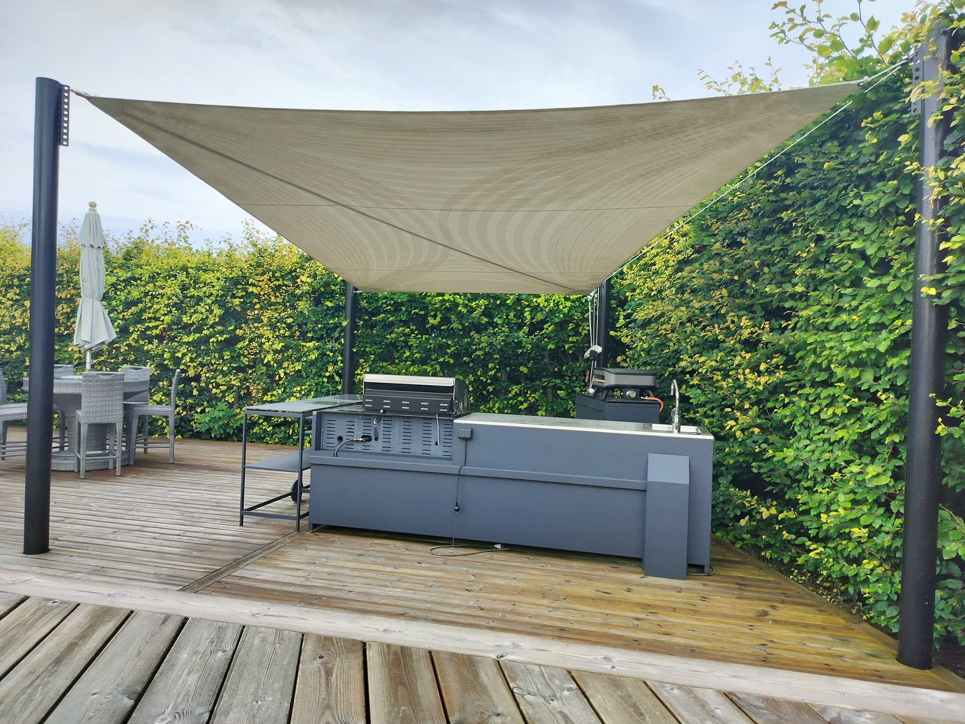 Segelduk altan material